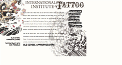 Desktop Screenshot of internationalschooloftattoo.com